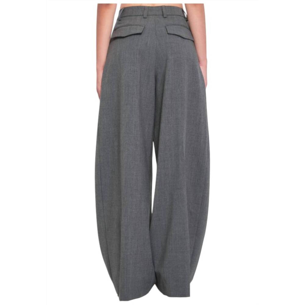 NEW THE LATEST billie barrel pant in mid grey - Picture 2 of 3